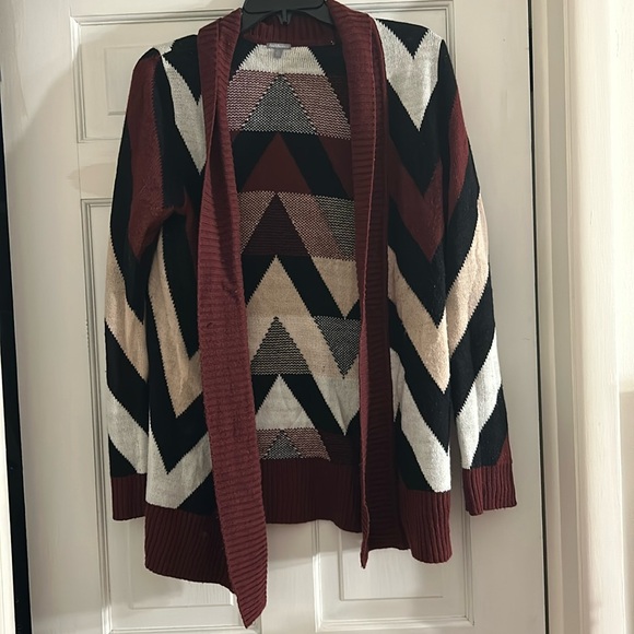 Thick Chevron cardigan - Picture 1 of 2